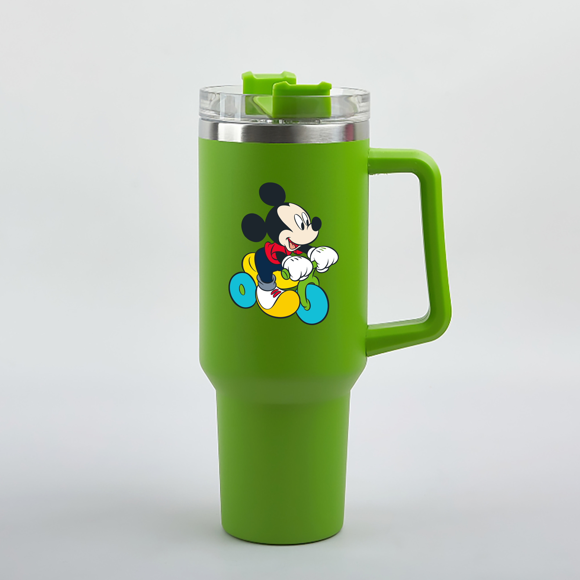（画像用） ミッキーマウス Mickey Mouse 1200mL車用タンブラー（カラープリント）